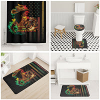 Steppin' into Juneteenth 1865 Bathroom Set Melanin Cowgirl Grunge Style