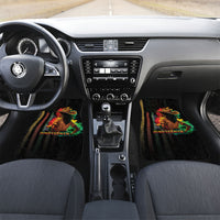 Steppin' into Juneteenth 1865 Car Mats Melanin Cowgirl Grunge Style