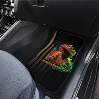 Steppin' into Juneteenth 1865 Car Mats Melanin Cowgirl Grunge Style