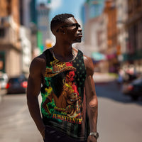 Steppin' into Juneteenth 1865 Men Tank Top Melanin Cowgirl Grunge Style