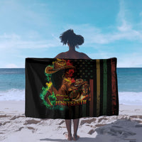Steppin' into Juneteenth 1865 Sarong Melanin Cowgirl Grunge Style