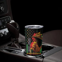 Steppin' into Juneteenth 1865 Tumbler Cup Melanin Cowgirl Grunge Style