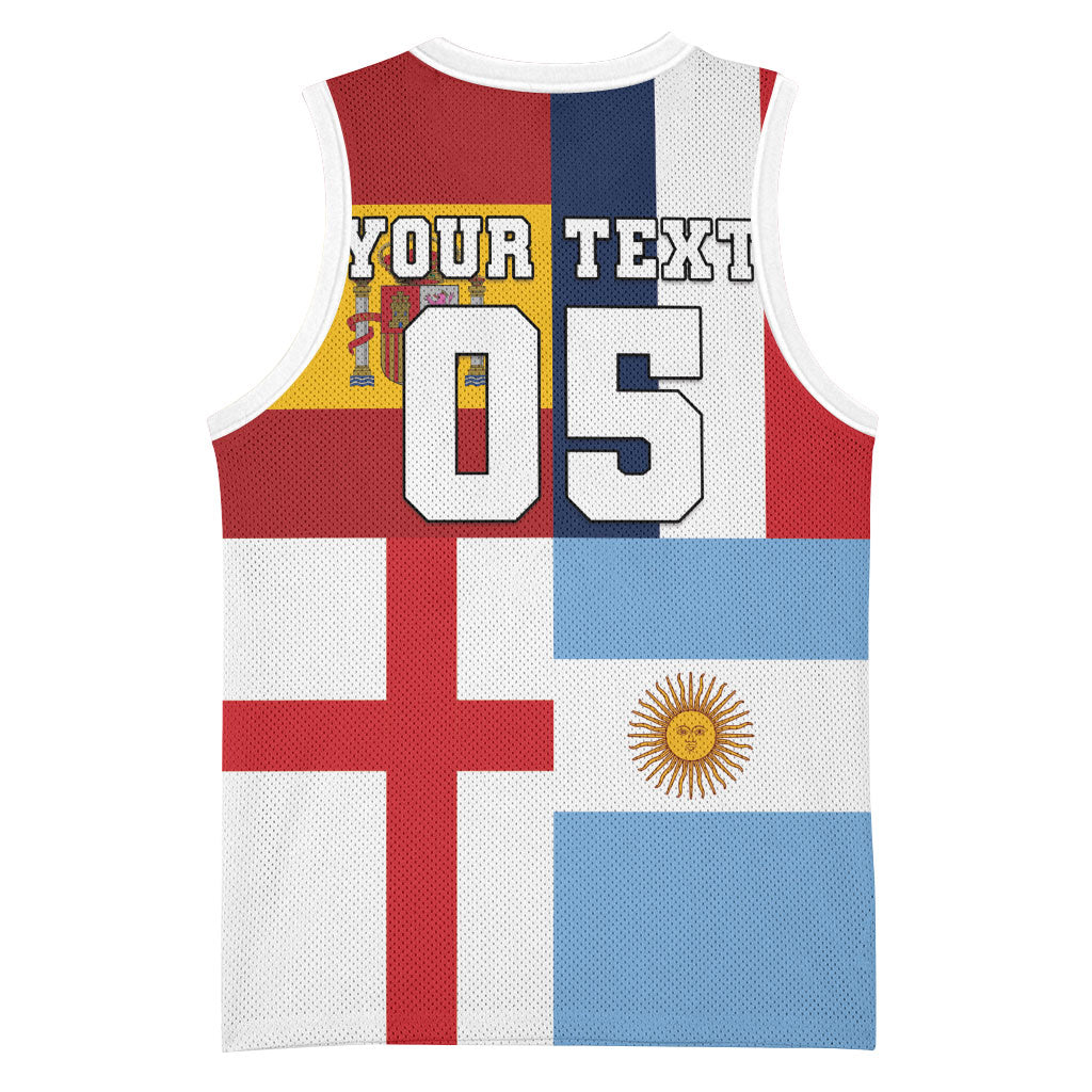 Custom World Football 2026 Final Four Basketball Jersey One Field One Dream