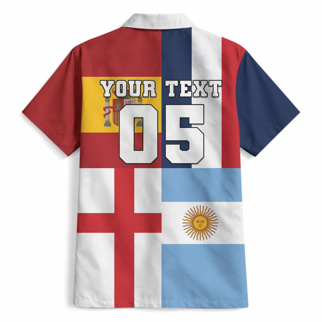Custom World Football 2026 Final Four Hawaiian Shirt One Field One Dream
