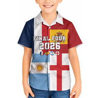Custom World Football 2026 Final Four Hawaiian Shirt One Field One Dream