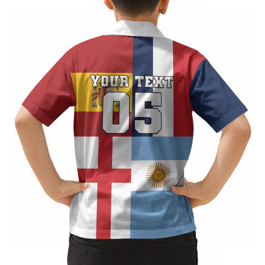 Custom World Football 2026 Final Four Hawaiian Shirt One Field One Dream