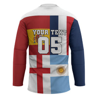 Custom World Football 2026 Final Four Hockey Jersey One Field One Dream