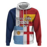 Custom World Football 2026 Final Four Hoodie One Field One Dream