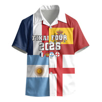 Custom World Football 2026 Final Four Kid Hawaiian Shirt One Field One Dream