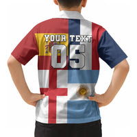 Custom World Football 2026 Final Four Kid Hawaiian Shirt One Field One Dream