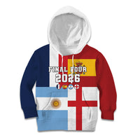 Custom World Football 2026 Final Four Kid Hoodie One Field One Dream