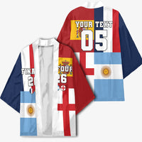 Custom World Football 2026 Final Four Kimono One Field One Dream