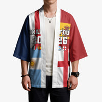 Custom World Football 2026 Final Four Kimono One Field One Dream