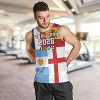 Custom World Football 2026 Final Four Men Tank Top One Field One Dream