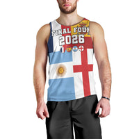 Custom World Football 2026 Final Four Men Tank Top One Field One Dream