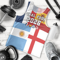 Custom World Football 2026 Final Four Men Tank Top One Field One Dream