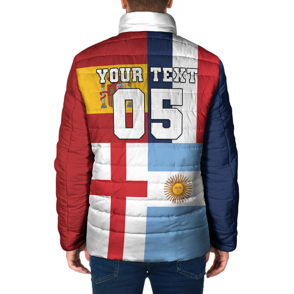 Custom World Football 2026 Final Four Padded Jacket One Field One Dream