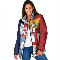 Custom World Football 2026 Final Four Padded Jacket One Field One Dream