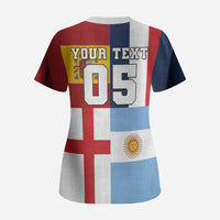 Custom World Football 2026 Final Four Scrub Top One Field One Dream