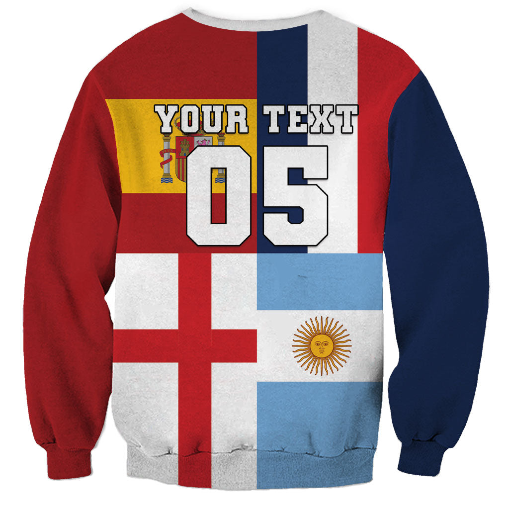 Custom World Football 2026 Final Four Sweatshirt One Field One Dream