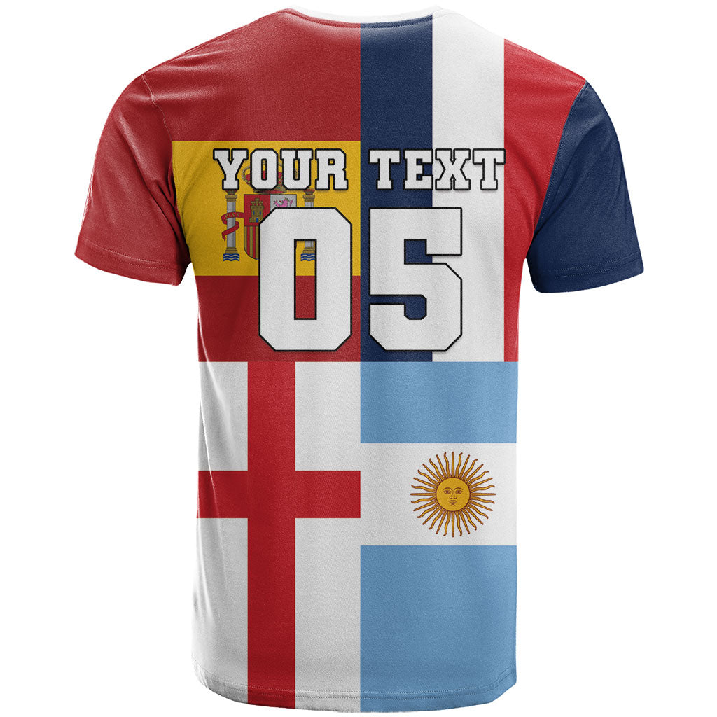 Custom World Football 2026 Final Four T Shirt One Field One Dream