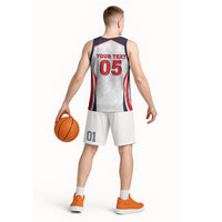 Custom World Football 2026 England Basketball Jersey Come On England