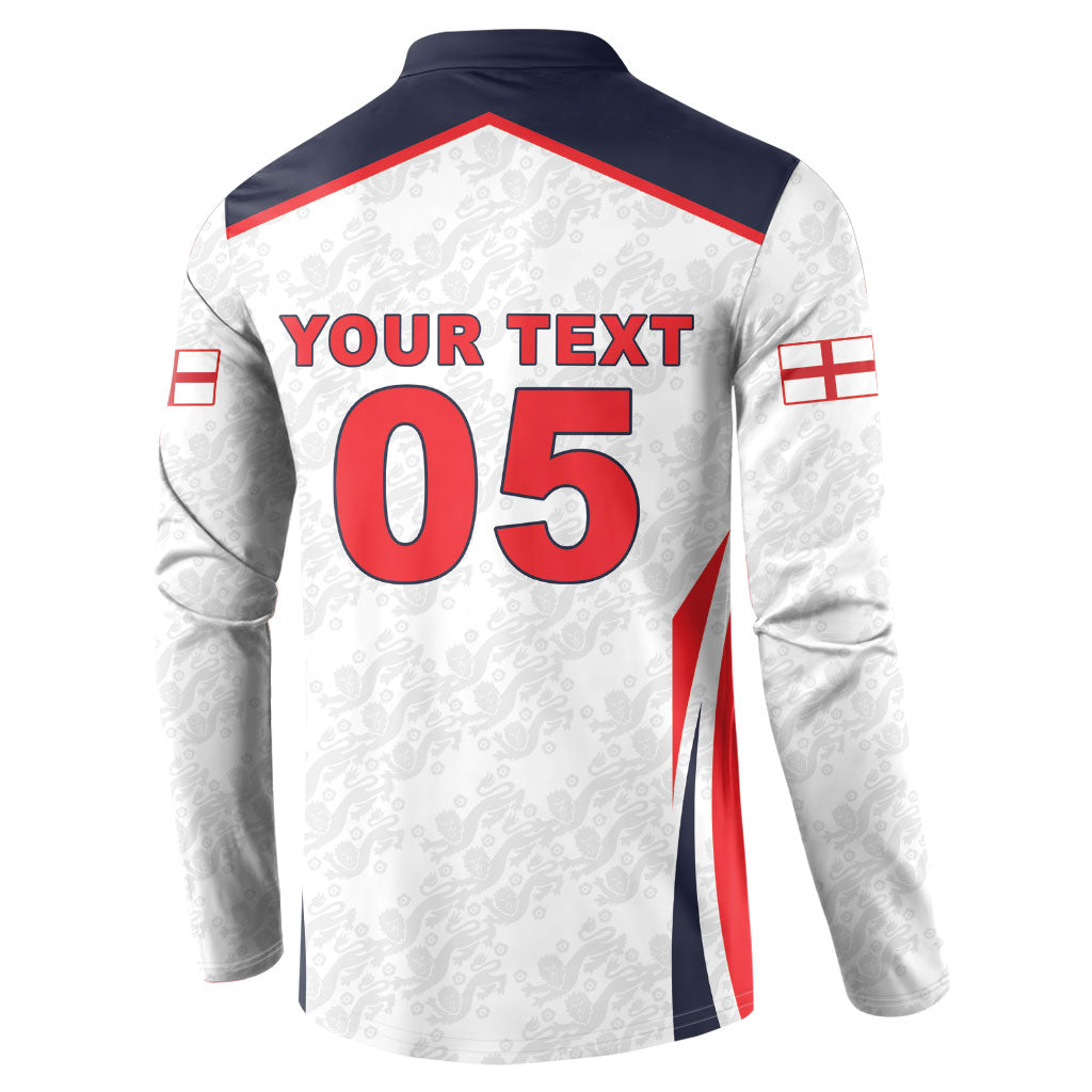 Custom World Football 2026 England Button Sweatshirt Come On England