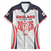 Custom World Football 2026 England Hawaiian Shirt Come On England