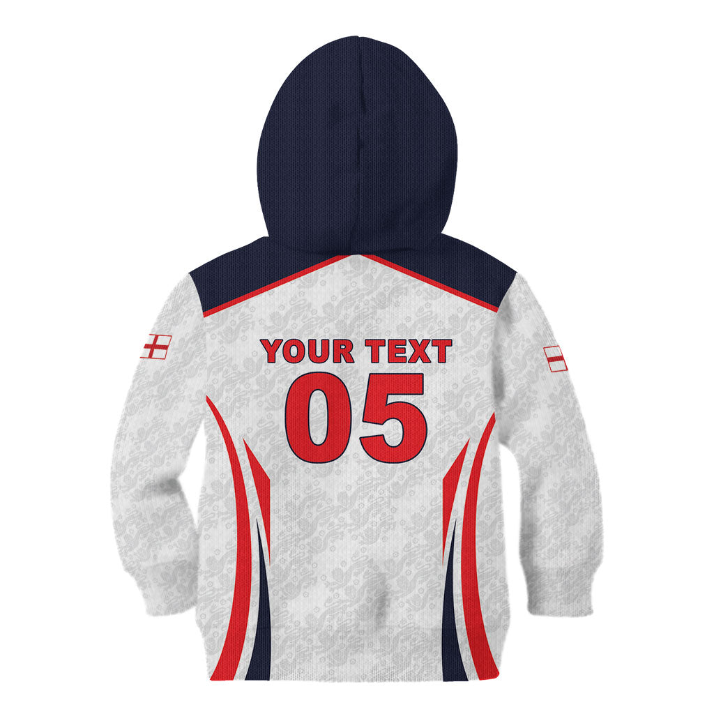 Custom World Football 2026 England Kid Hoodie Come On England