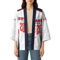 Custom World Football 2026 England Kimono Come On England