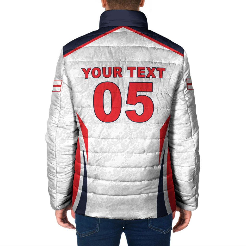 Custom World Football 2026 England Padded Jacket Come On England