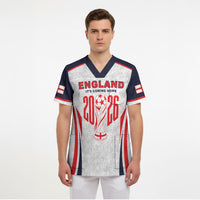 Custom World Football 2026 England Scrub Top Come On England