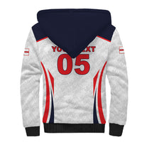 Custom World Football 2026 England Sherpa Hoodie Come On England
