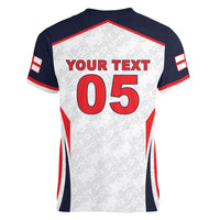 Custom World Football 2026 England Women V-Neck T-Shirt Come On England