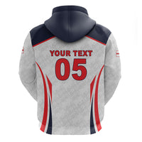 Custom World Football 2026 England Zip Hoodie Come On England