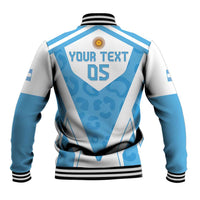 Custom Argentina Rugby 2024 Baseball Jacket Go Los Pumas Leopard Pattern LT05 - Wonder Print Shop