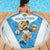 Argentina Rugby 2024 Beach Blanket Go Los Pumas Leopard Pattern LT05 - Wonder Print Shop