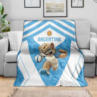 Argentina Rugby 2024 Blanket Go Los Pumas Leopard Pattern