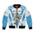 Custom Argentina Rugby 2024 Bomber Jacket Go Los Pumas Leopard Pattern LT05 - Wonder Print Shop