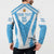 Custom Argentina Rugby 2024 Button Sweatshirt Go Los Pumas Leopard Pattern LT05 - Wonder Print Shop
