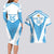 Custom Argentina Rugby 2024 Couples Matching Long Sleeve Bodycon Dress and Hawaiian Shirt Go Los Pumas Leopard Pattern LT05 - Wonder Print Shop