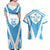Custom Argentina Rugby 2024 Couples Matching Off Shoulder Maxi Dress and Hawaiian Shirt Go Los Pumas Leopard Pattern LT05 - Wonder Print Shop