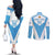 Custom Argentina Rugby 2024 Couples Matching Off The Shoulder Long Sleeve Dress and Long Sleeve Button Shirt Go Los Pumas Leopard Pattern