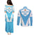 Custom Argentina Rugby 2024 Couples Matching Puletasi and Long Sleeve Button Shirt Go Los Pumas Leopard Pattern LT05 - Wonder Print Shop