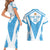 Custom Argentina Rugby 2024 Couples Matching Short Sleeve Bodycon Dress and Hawaiian Shirt Go Los Pumas Leopard Pattern LT05 - Wonder Print Shop