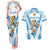 Custom Argentina Rugby 2024 Couples Matching Tank Maxi Dress and Hawaiian Shirt Go Los Pumas Leopard Pattern LT05 - Wonder Print Shop