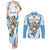 Custom Argentina Rugby 2024 Couples Matching Tank Maxi Dress and Long Sleeve Button Shirt Go Los Pumas Leopard Pattern LT05 - Wonder Print Shop
