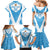 Custom Argentina Rugby 2024 Family Matching Mermaid Dress and Hawaiian Shirt Go Los Pumas Leopard Pattern LT05 - Wonder Print Shop