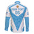 Custom Argentina Rugby 2024 Family Matching Off The Shoulder Long Sleeve Dress and Hawaiian Shirt Go Los Pumas Leopard Pattern LT05 - Wonder Print Shop
