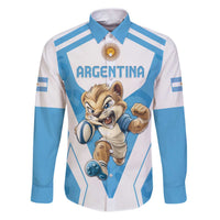 Custom Argentina Rugby 2024 Family Matching Puletasi and Hawaiian Shirt Go Los Pumas Leopard Pattern LT05 - Wonder Print Shop
